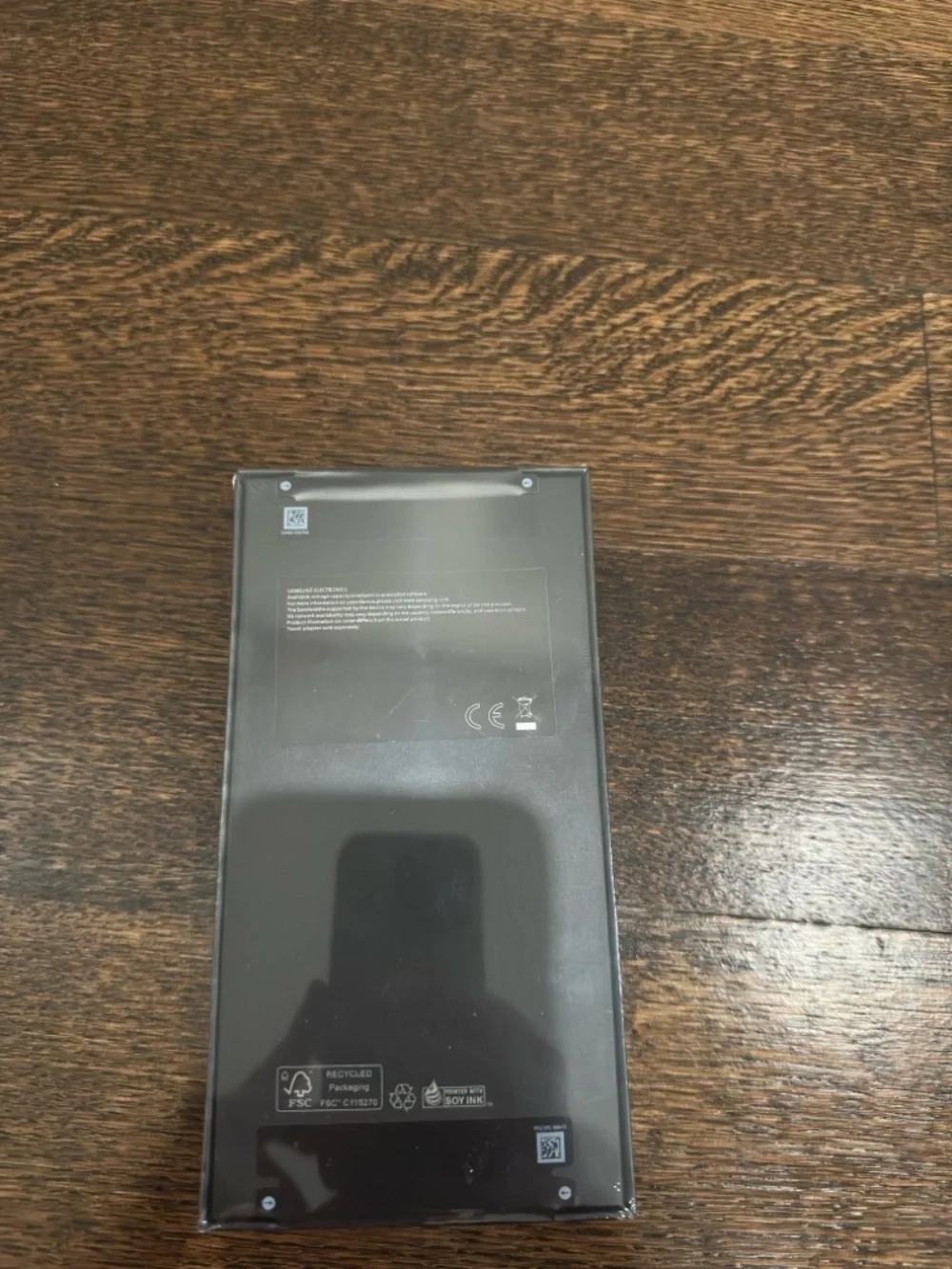 Samsung Titanium Black handset box